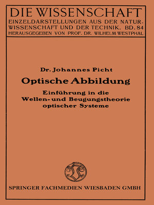 cover image of Optische Abbildung